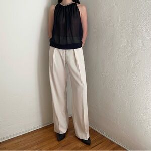 Acne Studios Satin Wide Leg Pants
